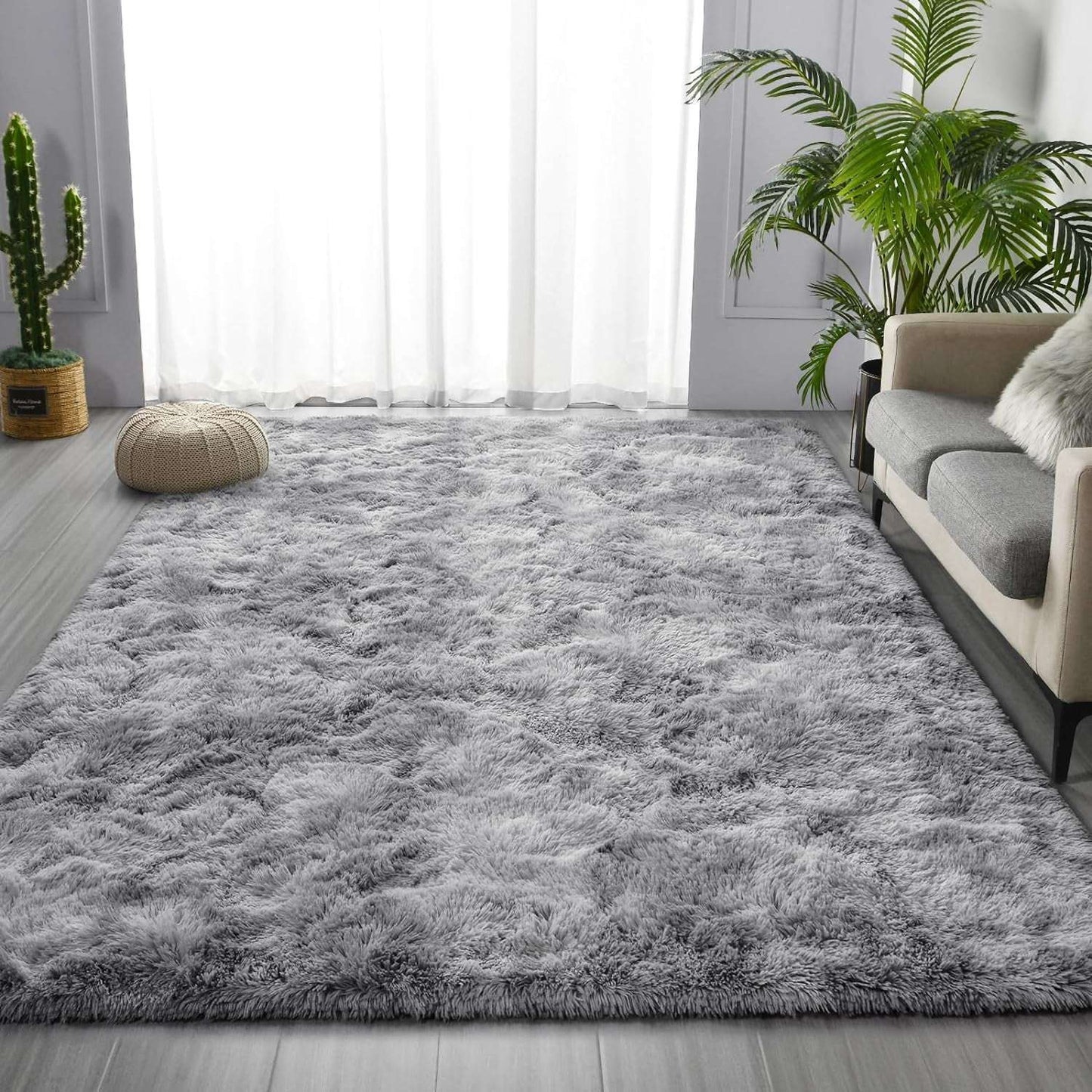 Lochas Super Soft Plush Tie Dye Velvet Rugs for Home Decor Large Size shaggy Rug Fluffy Carpet For Living Room Bedroom Kids Room