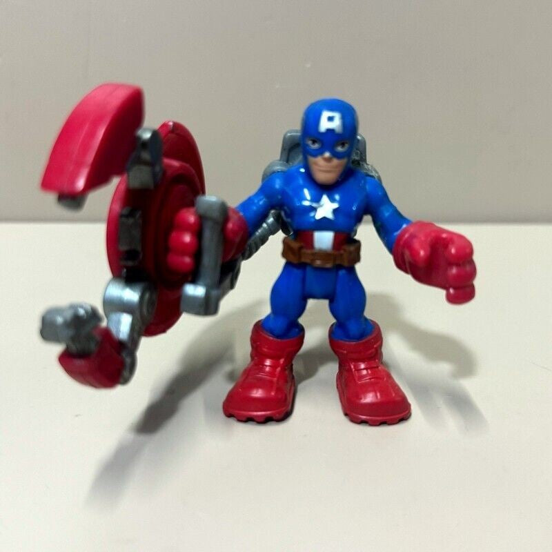 Playskool Marvel Super Hero Adventures The Power Up Squad Thanos Homem de Ferro Viúva Negra Hulkbuster Gavião Arqueiro Pantera Negra Bonecos
