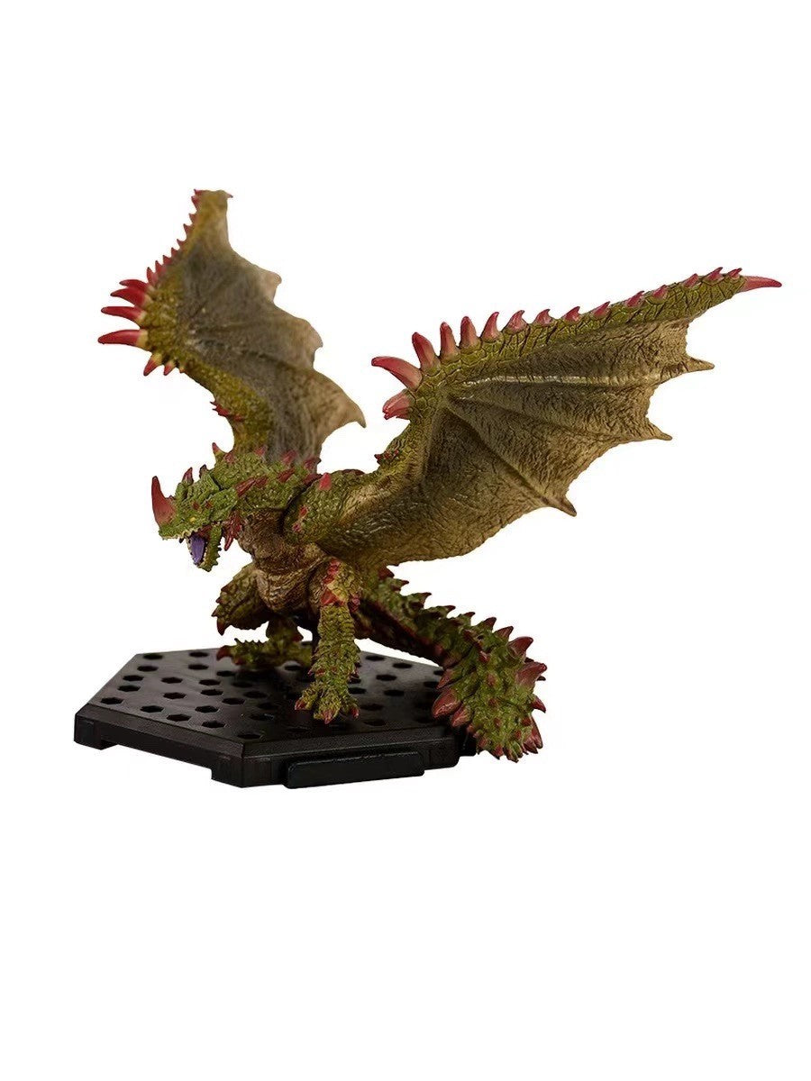 Monster Hunter World Boneco Plus Todos os Dragões Rathalos Nergigante Nargacuga Zinogre Kushala Daora Xenojiiva Boneco Modelo Brinquedos de Presente