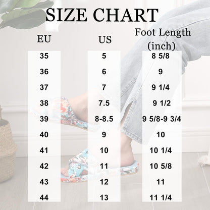 Comwarm Waffle Indoor Cotton Slippers For Women Open Toe Anti-Slip Home Slippers Four Seasons Flats Slippers with Arch Support