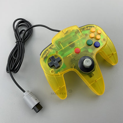 Wired Gamepad For NS 64 Host N64 Controller Gamepad Joystick For Classic Nintend 64 Console Games For Mac Computer PC