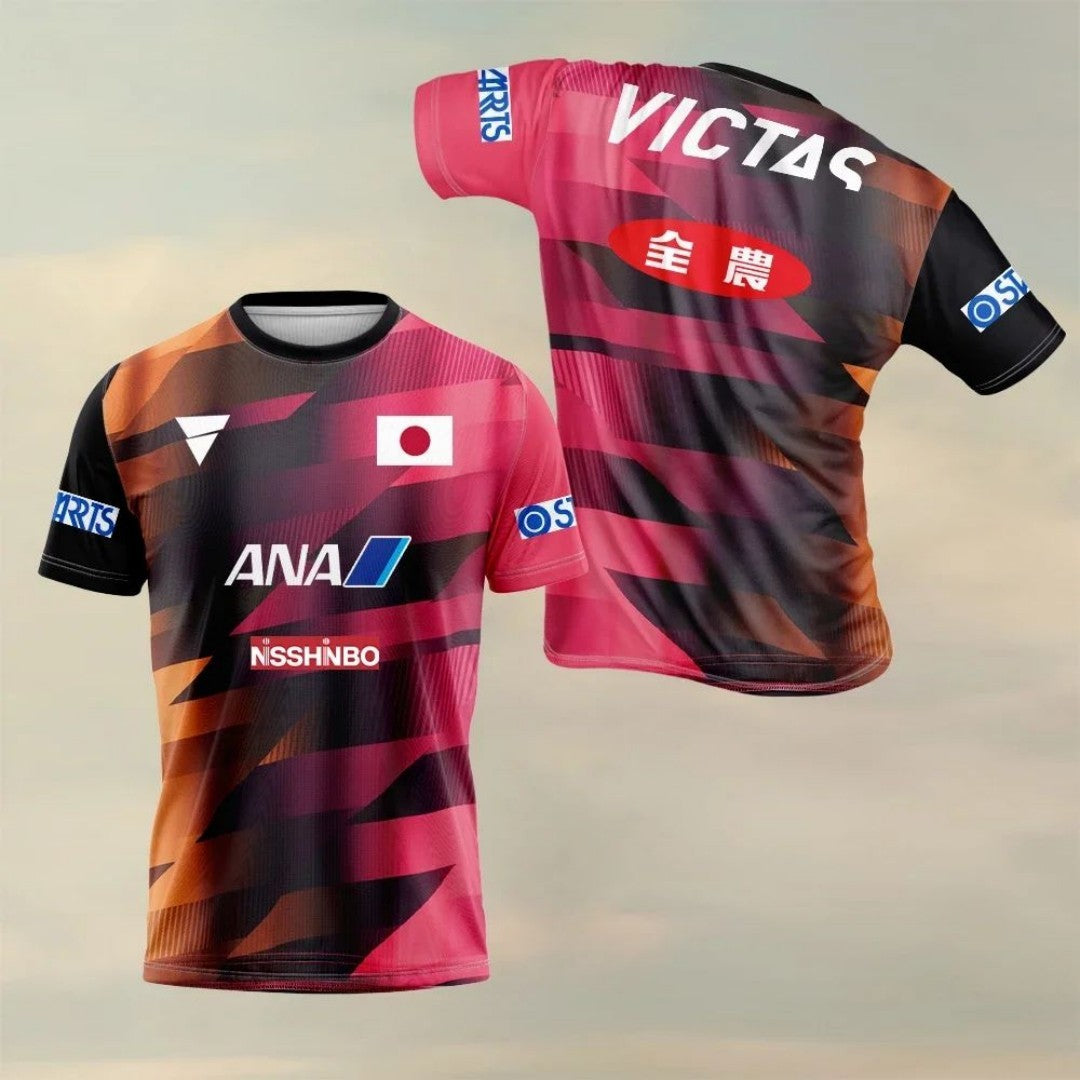 2025 summer new men's fast drying tennis short sleeve ultra thin fitness sports breathable T-shirt sweat absorbent table tennis