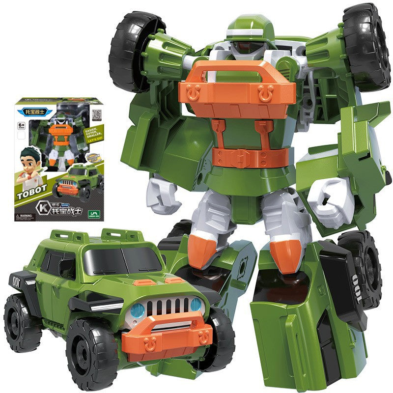 Mini Robô de Transformação Tobot Brinquedos Coreanos Desenhos Animados Irmãos Anime Tobot Deformação Carro Avião Brinquedos para Crianças Presente
