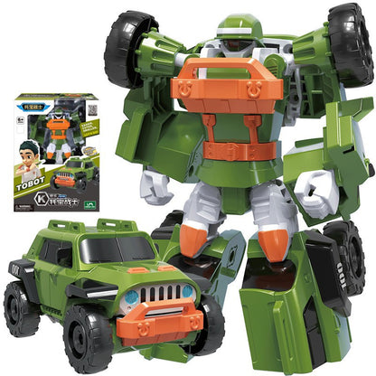 Mini Robô de Transformação Tobot Brinquedos Coreanos Desenhos Animados Irmãos Anime Tobot Deformação Carro Avião Brinquedos para Crianças Presente