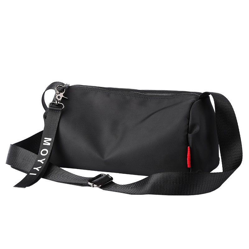 Men's Trendy Messenger Shoulder Bag Student Sports Waterproof Crossbody Sling Bags Leisure Design for Outdoor Solid Lightweight
