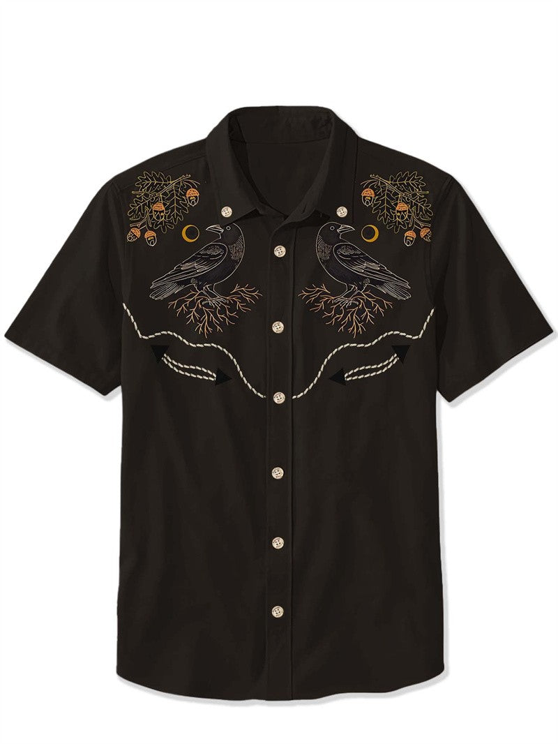 Men's Shirts Summer Casual Fashion Short Sleeved Shirts Mens Hawaiian Shirts Casual Clothing Camisas De Hombre Elegantes De Lujo