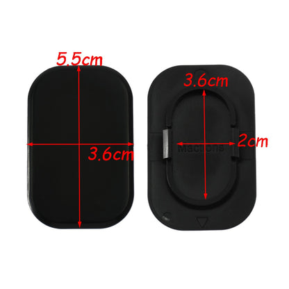 Tampa de Preenchimento do Furo da Antena ABS de Motocicleta Preto/Cromo para Harley Touring Street Glide FLHX 2006-2019 Road Glide 2010-2019
