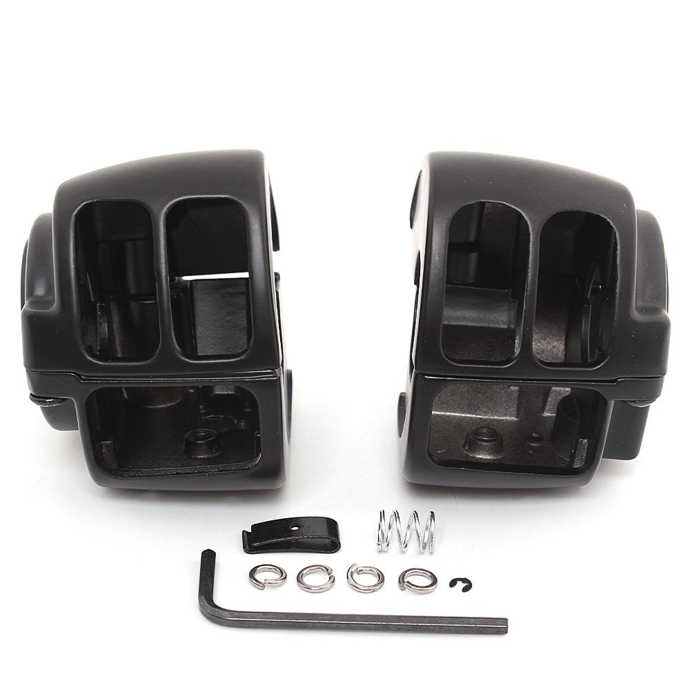 Tampa da Caixa do Interruptor de Controle do Guidão Acessório de Moto Botão do Interruptor para Harley Softail Dyna Sportster 1200 883 Touring
