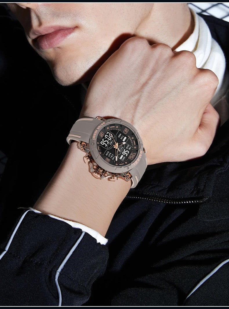 SMAEL Brand 8140 Waterproof Dropshipping Watch Alarm Clock night light Young Fashion business Quartz Sport Wristwatches