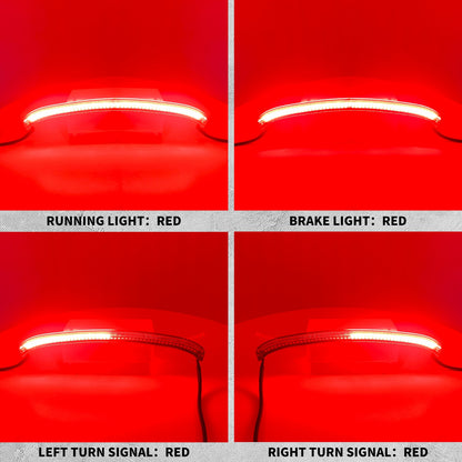 Lâmpadas Traseiras de Moto LED Lanterna Traseira de Para-lama Luz de Freio Indicador de Seta Para Harley Softail Fatboy FLFB FLFBS 18-25 Modelo EUA