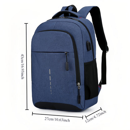 Mochila Executiva Premium - Mochila espaçosa para notebook com faixa de segurança refletiva mochila profissional para viajantes-zwq