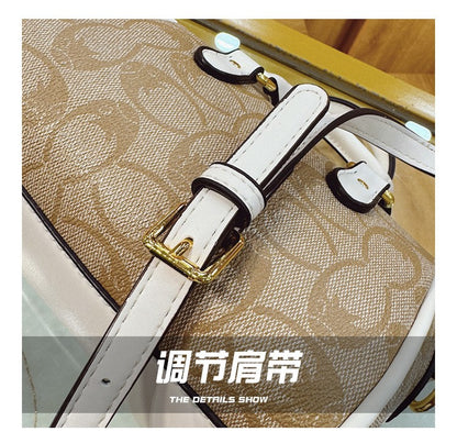 Classic Retro Boston New Small Bag Casual and Versatile Temperament Good Look Popular Hot Style Crossbody Bag