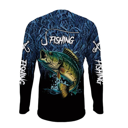 Fishing Shirts Men's T-Shirts Long Sleeve Mens Clothes Autumn Streetwear Crew Neck Pullovers Mens T Shirt Casual Men Clothing
