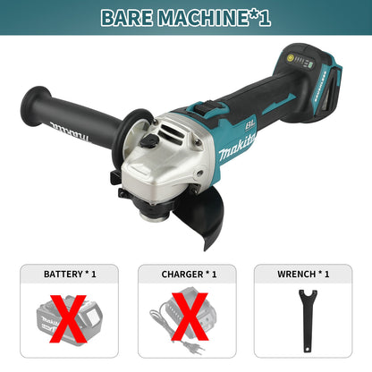 Makita DGA506 18V 125mm Esmerilhadeira Angular a Bateria Politriz Elétrica Sem Fio Lixadeira de Metal e Máquina de Corte