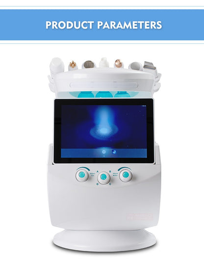 7 in 1 Smart Ice Blue Multifunctional Facial Care Instrument Facial Deep Cleansing Hydrating Microdermabrasion Machine