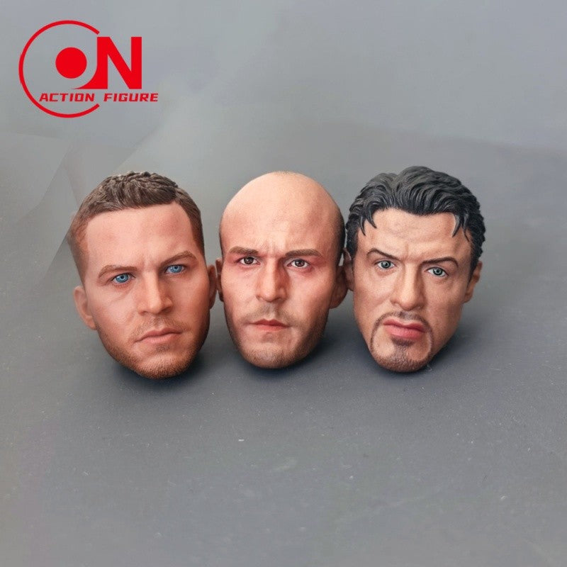Em Estoque 1/6 Escala Arnold Schwarzenegger Tom Holland Várias Esculturas de Cabeça Bonitas Modelo de Escultura Para Figura de Ação Masculina de 12 polegadas