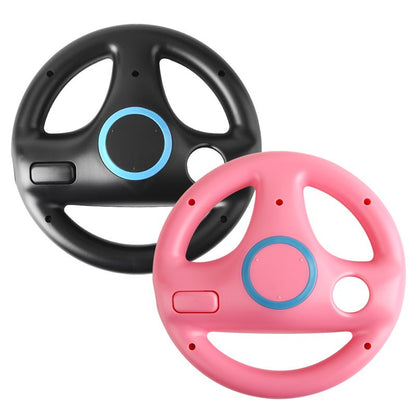 2 Peças Volante de Corrida Plástico com Design Inovador e Ergonômico para Controle Remoto de Jogos de Corrida Nintendo Wii Kart