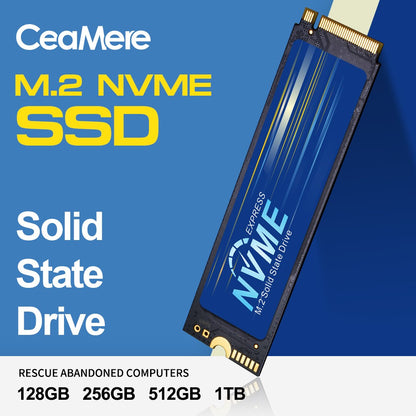 M.2 NVMe PCIe segunda mão 128GB 256GB 512GB 95% - 99%. Unidade de Estado Sólido M2 Disco Rígido Interno para Laptop Desktop