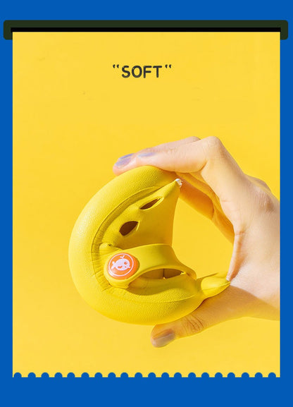 Children Sandals Kids Cartoon Shark Summer Toddler Boys Girls Soft Sole Baby Shoes Anti-Slip Slippers