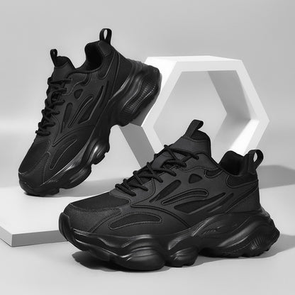 Tênis Masculino de Caminhada Esportiva de Alta Qualidade, Tamanho Grande 48, Plataforma, Tênis Casual Masculino, Tênis Moderno para Uso Externo