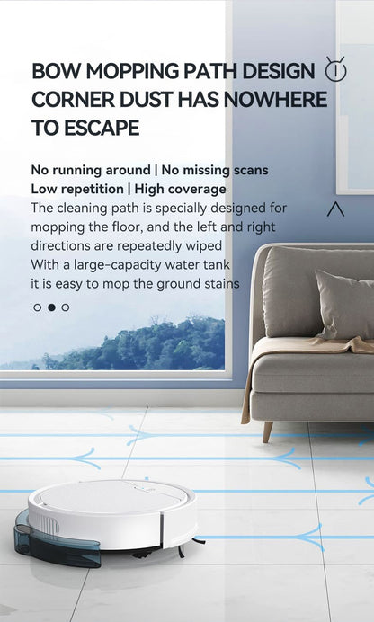 New  3 In 1 Sweeping and Vacuuming Wireless Vacuum Cleaner Smart Sweeping Robot Home Sweeper Sweeping Robots For Home