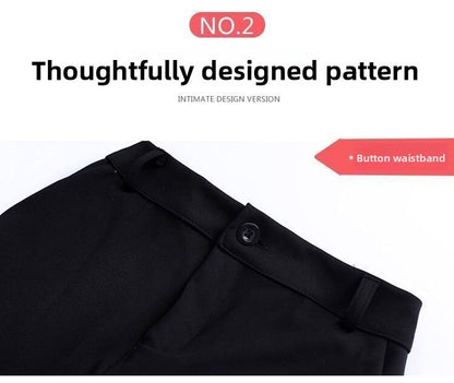 Bla Straight Leg Work Pants Women's Autumn Winter Spring Profional Suit Pants Slimming Formal Long Trousers for Office