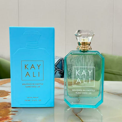 KAYALI 100ml Eau De Parfum Feminino Coleção de Perfumes de Luxo de Longa Duração com Fragrância Floral Frutada Baunilha Oriental Amadeirada Doce