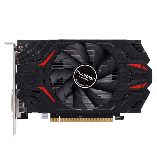 Kllisre RX 560 4GB RX 550 Nova Placa Gráfica 128Bit GDDR5 Placas de Vídeo Para AMD Radeon RX560