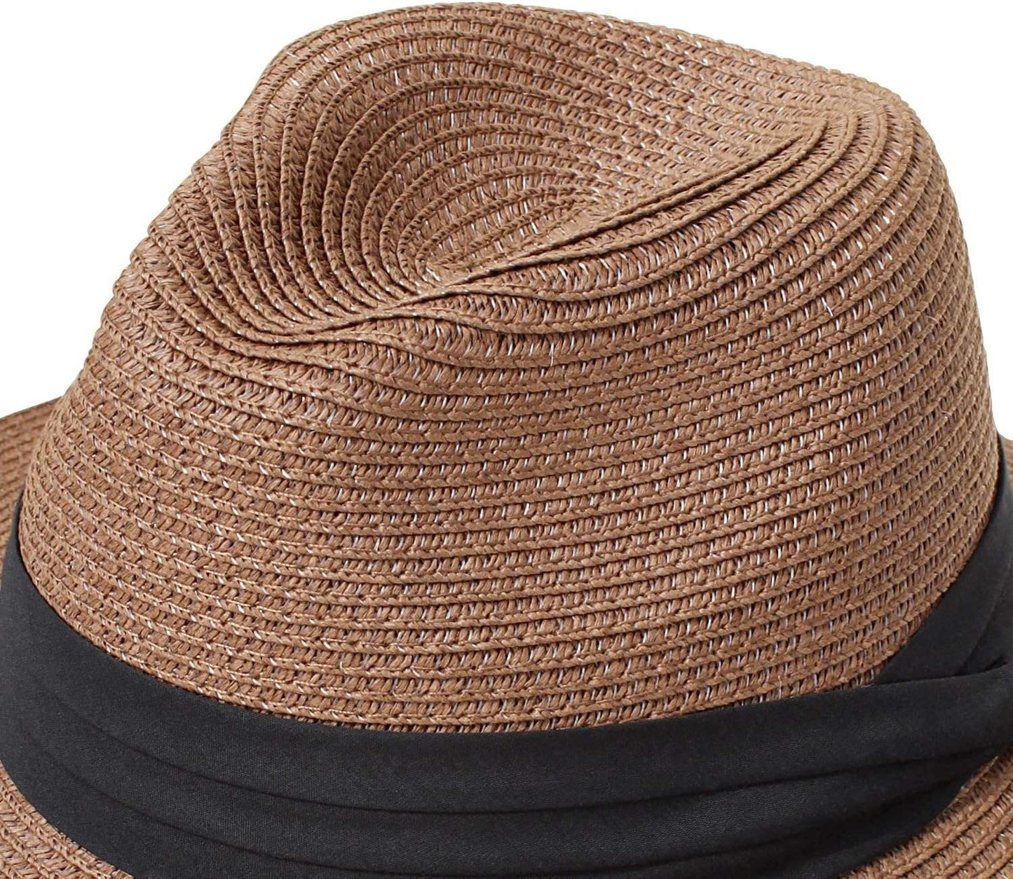 Chapéus de Sol Grandes Oversize para Homens Mulheres Praia Panamá Aba Larga Chapéu de Palha Senhora Chapéus de Sol de Verão Plus Size Chapéu Fedora 55-57cm 58-60cm