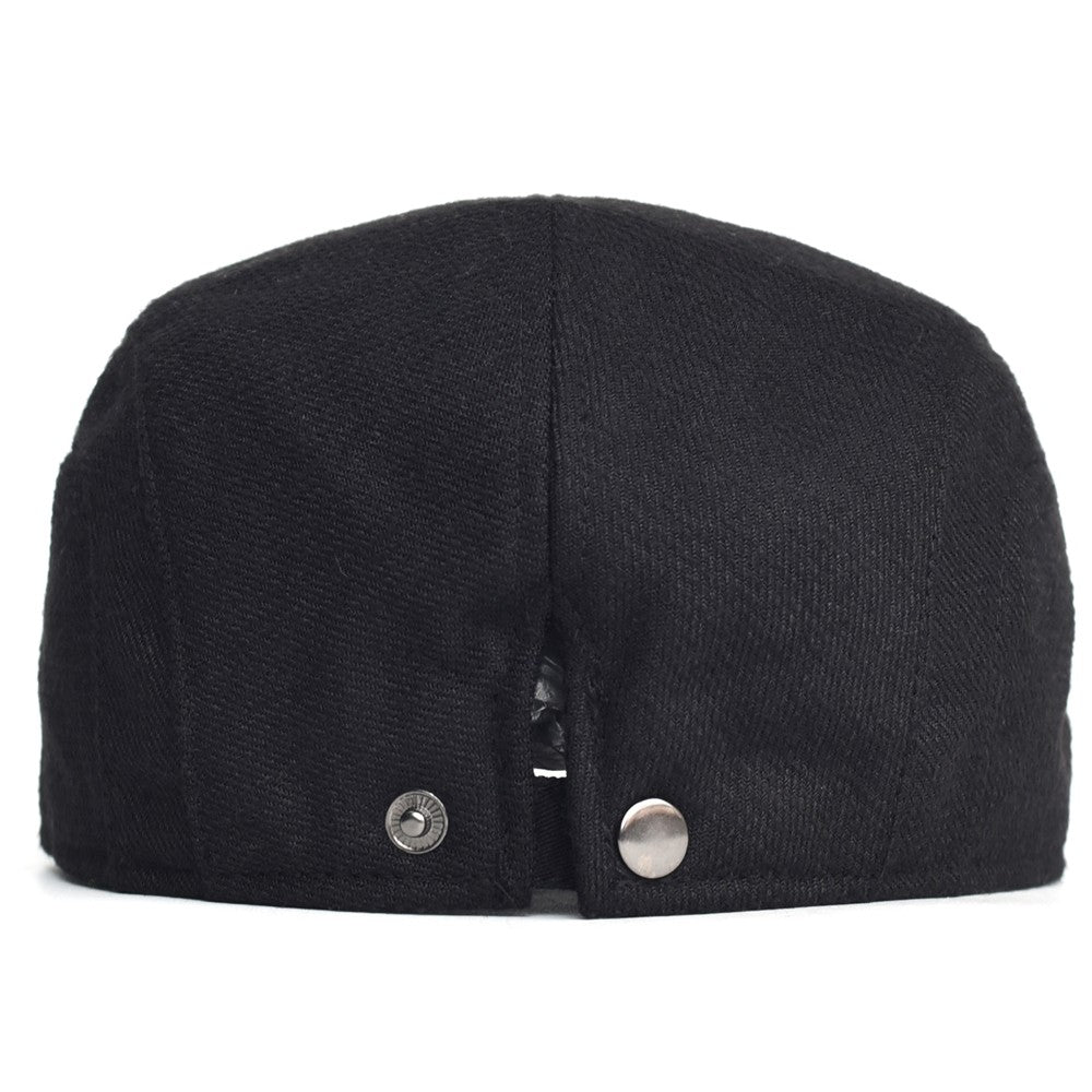 Autumn Winter Thick Warm Newsboy Caps Men Women Soft Beret Hat Casual Fashion Detective Hats Retro Driver Flat Caps