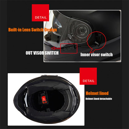 Capacetes de Moto Fechados Mais Recentes para Downhill Casco de Moto para Motociclismo Capacete De Moto Aprovado pelo DOT para Homens e Mulheres Kask GXT