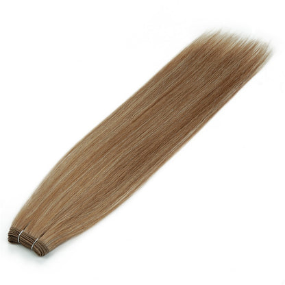 Alibaby Extensões de Cabelo Liso Ombré Tecelagem 26 Polegadas Cabelo Sintético Liso Longo Pacotes Cheios até as Pontas 150g