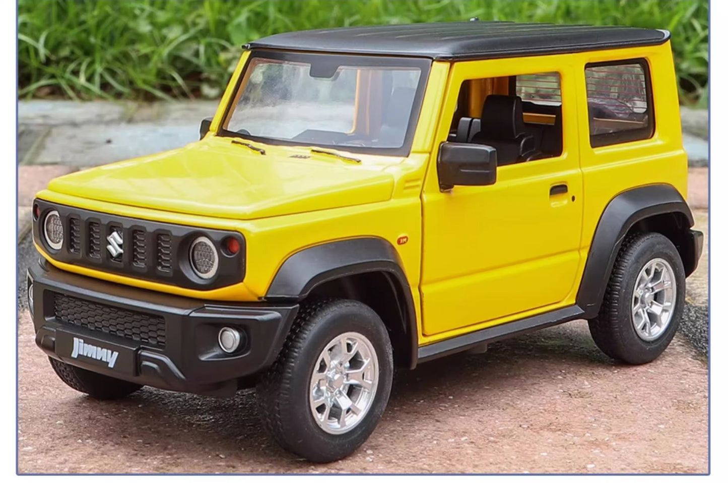Miniaturas 1/24 Suzuki Jimny SUV Liga Off Road Modelo Diecast Puxar para Trás Brinquedo Infantil Presente Para Crianças Presente de Aniversário Para Namorado
