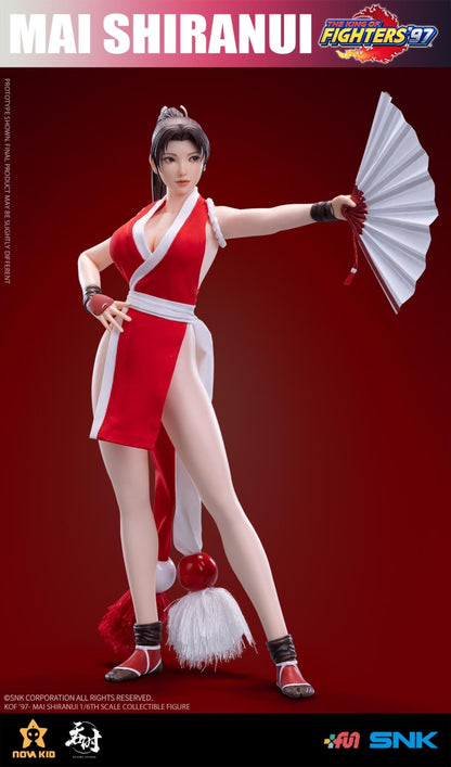 [EM ESTOQUE] Autorização SNK Rei dos Lutadores 97 Mai Shiranui TS-XZZ-002 Boneco de Ação de Brinquedo Com Caixa