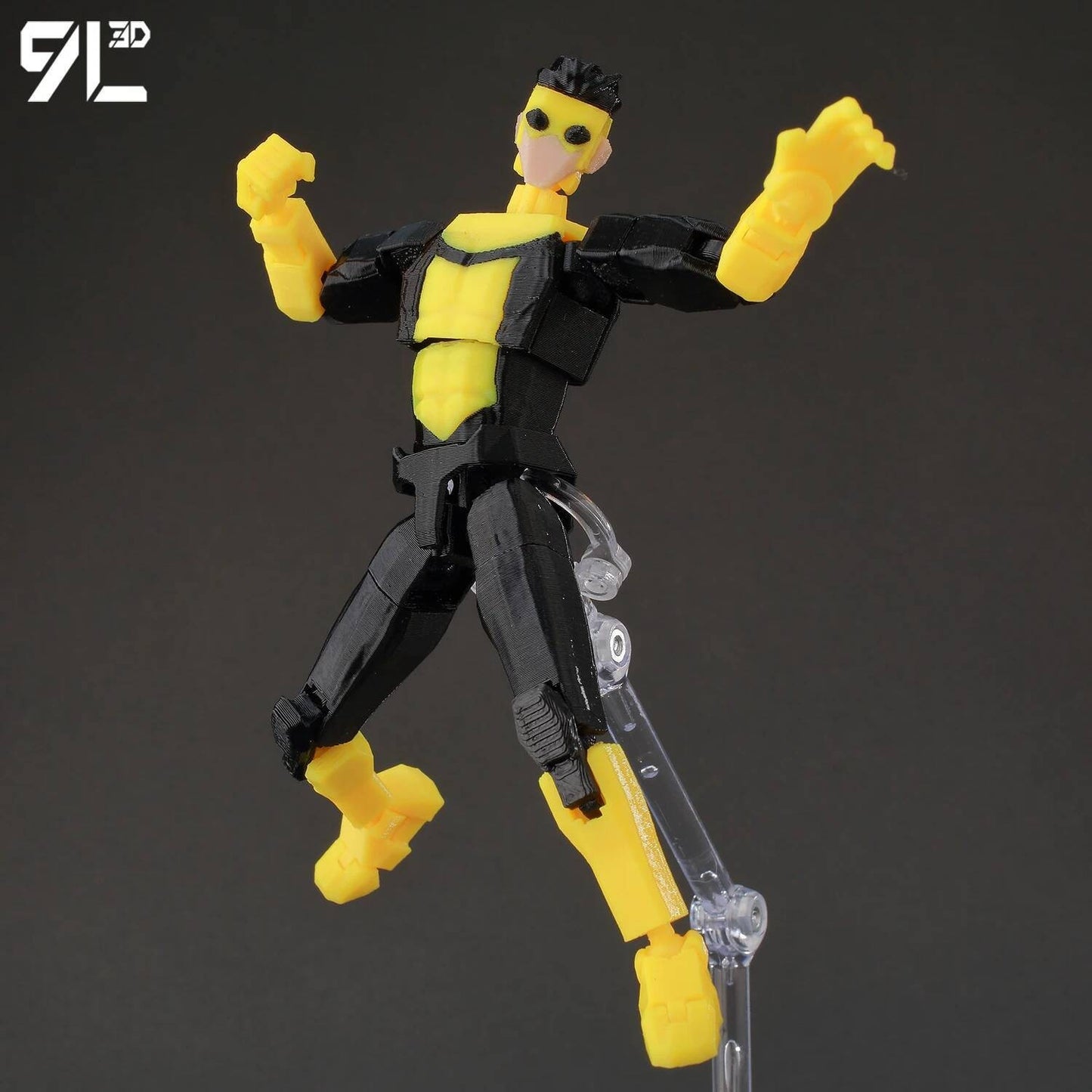 9L3D Impresso Invencível Menino Lucky13 Dummy13 Conquistar LEX Allen Super-heróis Anime Brinquedos Bonecos de Ação Modelo de Manequim Enfeites