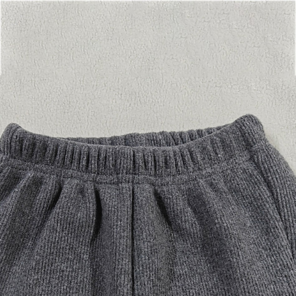 Girls Fleece Lined Flare Leggings Children Winter Warm Kids Pants Slim Fit Thermal Trousers Korean Fashion Outerwear Clothes