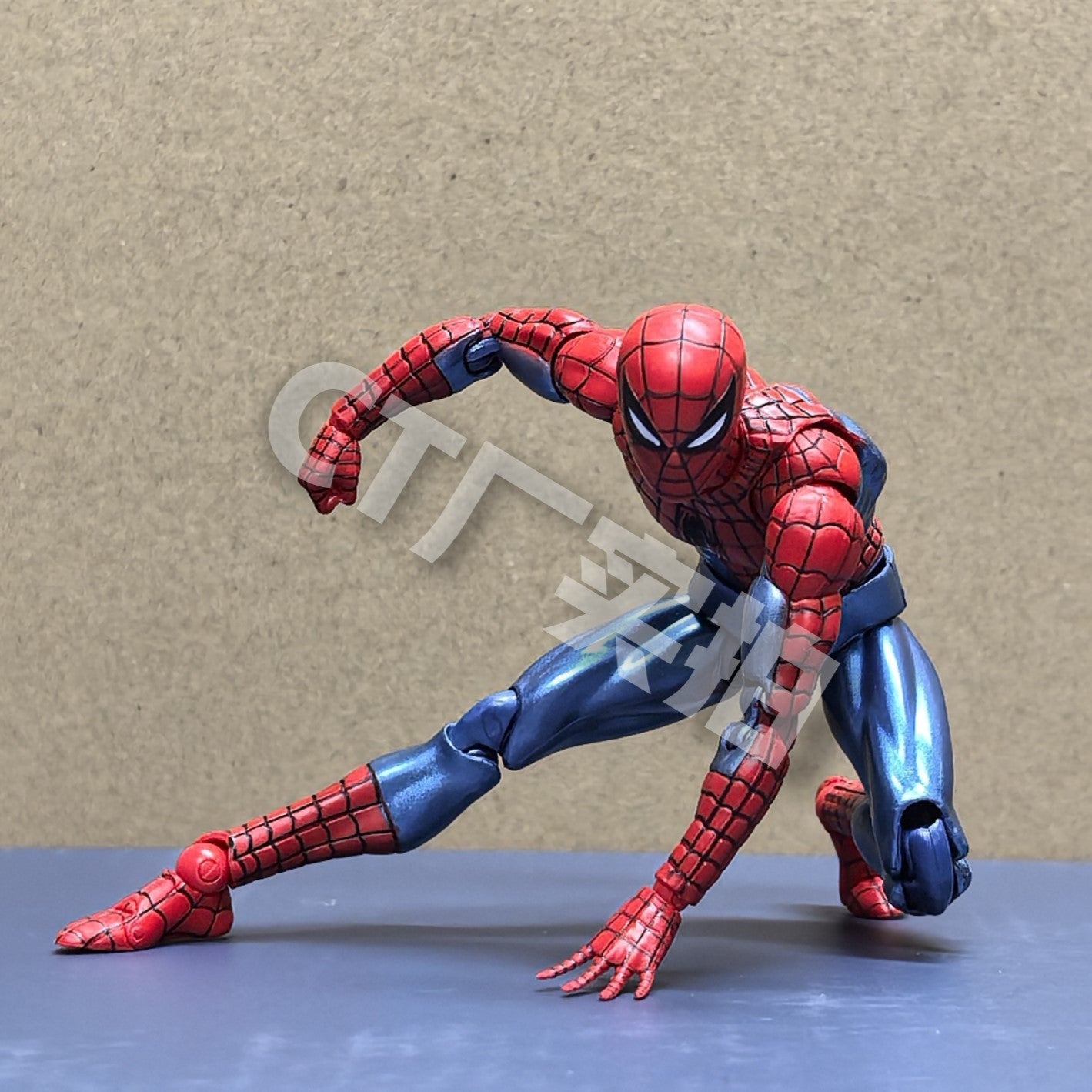 Hot CT Toys Boneco Homem-Aranha Mafex 075 O Espetacular Homem-Aranha Versão Quadrinhos Mafex 185 Boneco de Ação Modelo Brinquedos Presentes Infantis