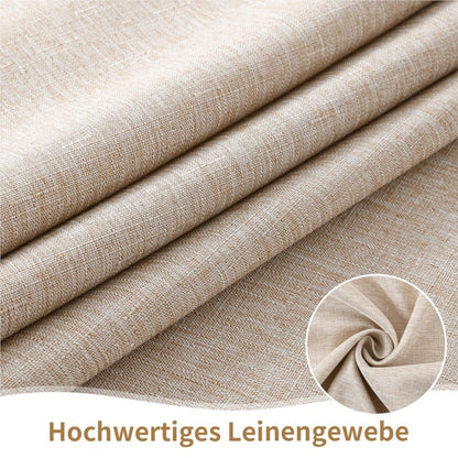 Homaxy Restuarant Rectangle Linen Tablecloths Waterproof Wipeable Fabric Table cloths Kitchen Dining Dirt-Repellent Table Covers