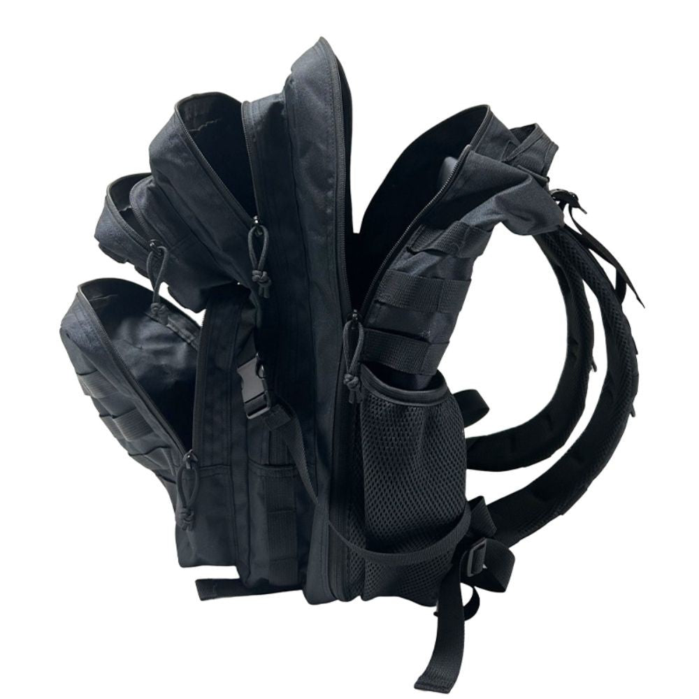 SYZM 50L Large Capacity Men Tactical Backpack Outdoor Rucksack Hiking Camping Hunting Sports Travel Bags with Bottle Holder