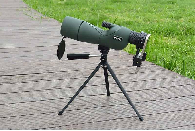 Monóculo Telescópio para Observação de Aves 25-75x60 ED HD Prisma BAK4 Impermeável e Anti-embaciamento para Acampamento ao Ar Livre e Observação da Vida Selvagem