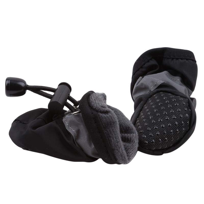 Novos 4 Peças Sapatos Para Cães Antiderrapantes Chuva Neve Botas Quentes e Grossas Para Pequenos Gatos Cães Filhotes Meias Botinhas Para Cães