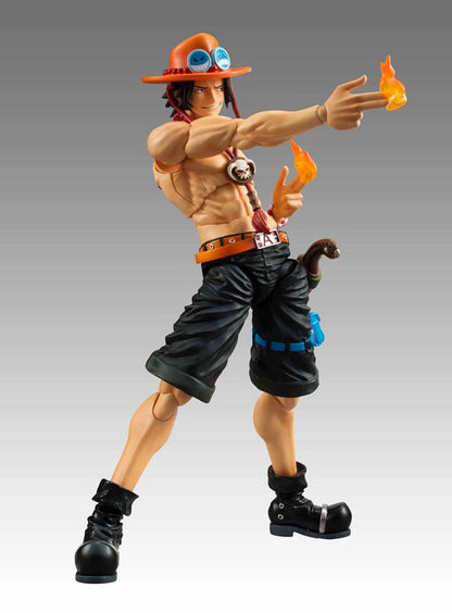 Anime One Piece Action Figure Zoro Luffy Ace Modelo Articulado Estátua Colecionável