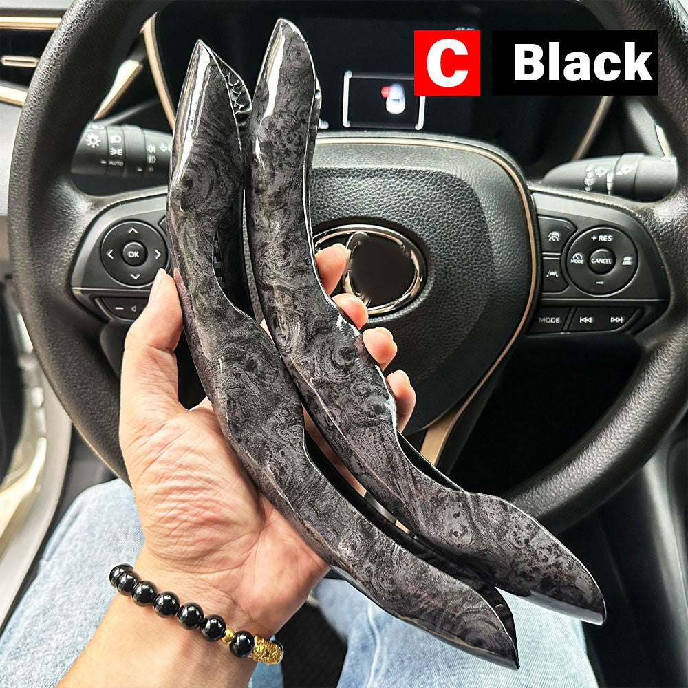 2PCS Car Steering Wheel CoverFor MG ZS HS MG3 MG4 MG5 MG6 MG7 GT PHEV ONE RX5 Breathable Leather Anti-slip Styling Accessories