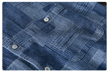 Summer cargo shirts men fashion short sleeve mens shirt workwear men's Tops loose Casual clothes for Young men