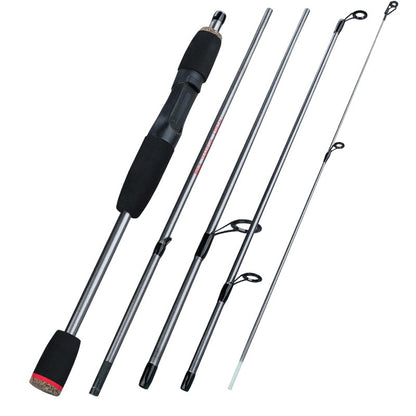 Sougayilang 5 Section Spinning Casting Rods 1.7m Ultralight Weight Carbon Fiber Fishing Rod for Travel Freshwater Fishing Pesca