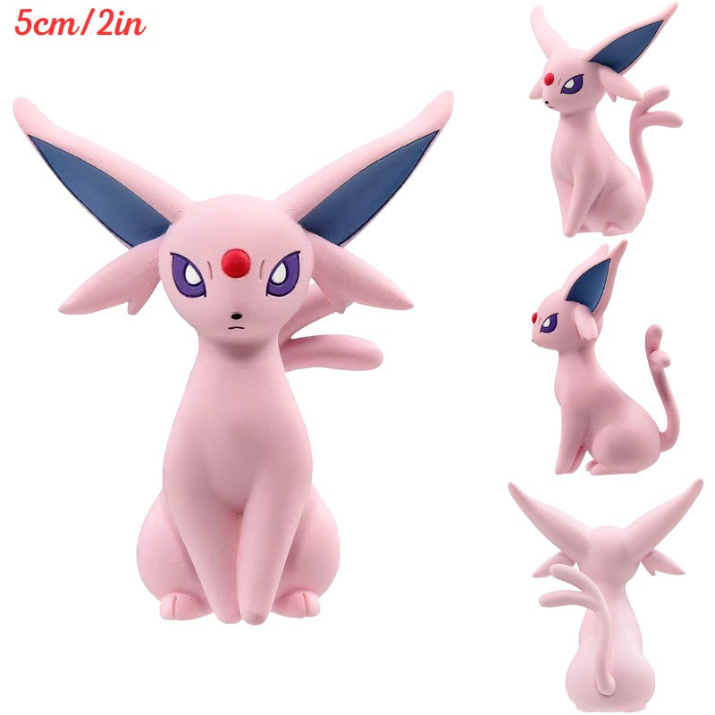 Brinquedos de Figura Pokemon Originais TAKARA TOMY Mimikyu Maushold Lapras Charizard Umbreon Sylveon Vaporeon Bonecos Modelo Presentes de Aniversário
