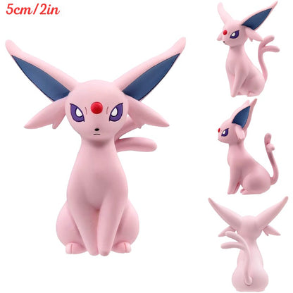 Brinquedos de Figura Pokemon Originais TAKARA TOMY Mimikyu Maushold Lapras Charizard Umbreon Sylveon Vaporeon Bonecos Modelo Presentes de Aniversário
