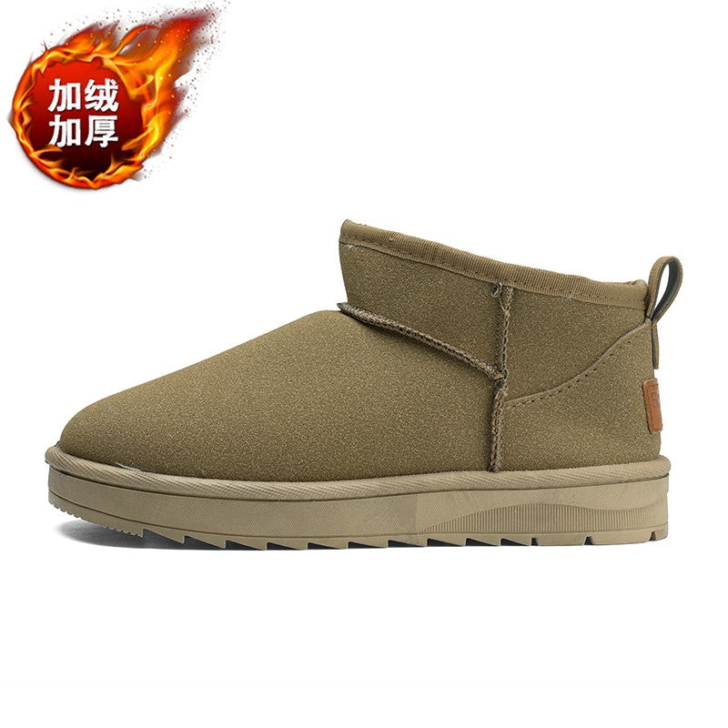 Snow Boots Man Shoes Men Korean Climate Lot Shoes Original High Heel Ankle Boots for You Women Sneakers Brown Boot Mens Shoe