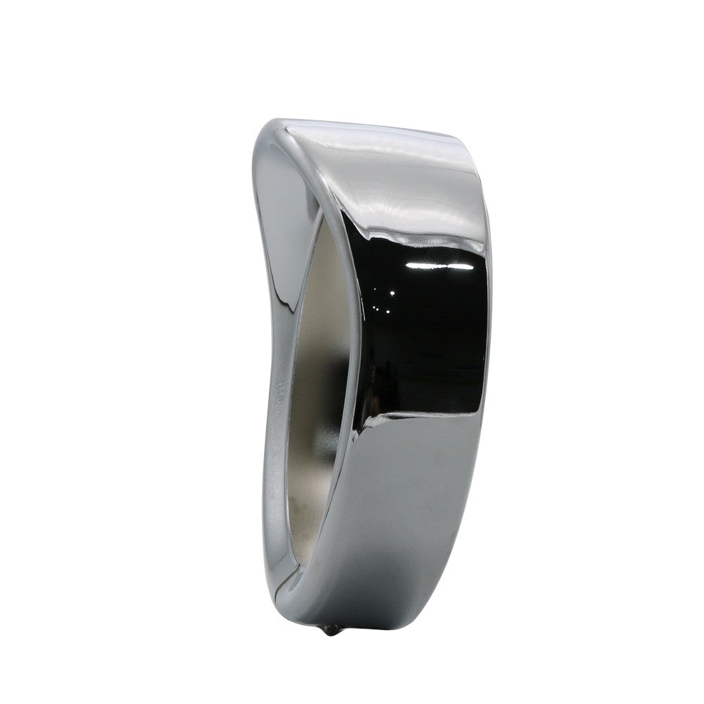 Anel de Acabamento do Farol de Viseira de 5,75 Polegadas Anel Decorativo de Borda do Farol de Motocicleta de 5 3/4" Para Harley Sportster 883 1200 Dyna Softail