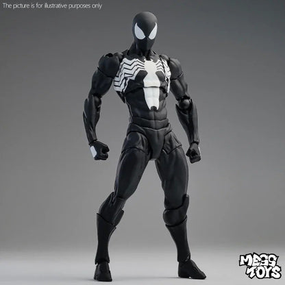 NOVO Boneco de Ação Spider de Brinquedo Anime Terno Preto Vizinho Symbiote Aranha Escarlate Kaine Parker Aranha Vermelha Preta